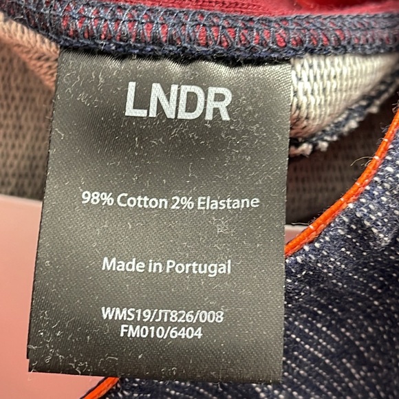 LNDR Horizon Marl Blue Track Pant Size X-Small 2-4 - Picture 12 of 15